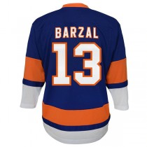 NY.Islanders #13 Mathew Barzal Preschool Home Replica Player Jersey Royal Stitched American Hockey Jerseys