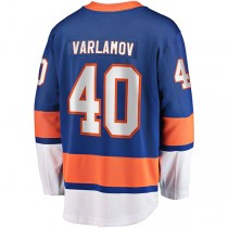 NY.Islanders #40 Semyon Varlamov Fanatics Branded Replica Player Jersey Royal Stitched American Hockey Jerseys