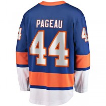 NY.Islanders #44 Jean-Gabriel Pageau Fanatics Branded Home Premier Breakaway Player Jersey Royal Stitched American Hockey Jerseys