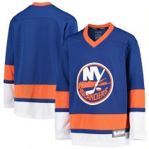 NY.Islanders Fanatics Branded Home Replica Blue Jersey Stitched American Hockey Jerseys