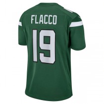 NY.Jets #19 Joe Flacco Gotham Green Player Game Jersey Stitched American Football Jerseys