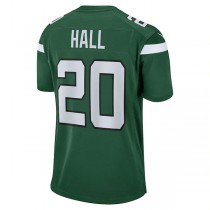 NY.Jets #20 Breece Hall Gotham Green 2022 Draft Pick Player Game Jersey Stitched American Football Jerseys