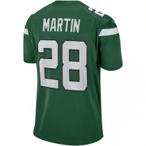 NY.Jets #28 Curtis Martin Gotham Green Game Retired Player Jersey Stitched American Football Jerseys