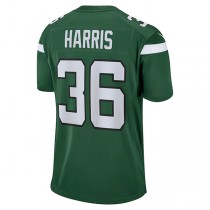 NY.Jets #36 Marcell Harris Gotham Green Game Player Jersey Stitched American Football Jerseys
