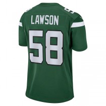 NY.Jets #58 Carl Lawson Gotham Green Game Jersey Stitched American Football Jerseys