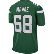 NY.Jets #68 Kevin Mawae Gotham Green Game Retired Player Jersey Stitched American Football Jerseys
