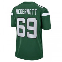 NY.Jets #69 Conor McDermott Gotham Green Game Jersey Stitched American Football Jerseys