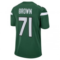 NY.Jets #71 Duane Brown Gotham Green Game Player Jersey Stitched American Football Jerseys