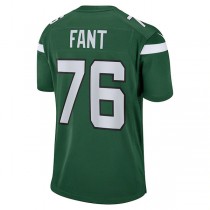 NY.Jets #76 George Fant Gotham Green Game Jersey Stitched American Football Jerseys
