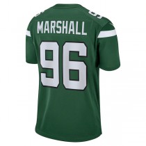 NY.Jets #96 Jonathan Marshall Gotham Green Game Jersey Stitched American Football Jerseys