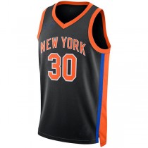 NY.Knicks #30 Julius Randle Unisex 2022-23 Swingman Jersey City Edition Navy Stitched American Basketball Jersey
