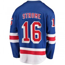 NY.Rangers #16 Ryan Strome Fanatics Branded Team Color Breakaway Player Jersey Blue Stitched American Hockey Jerseys