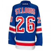 NY.Rangers #26 Martin St. Louis Fanatics Authentic Autographed Reebok Blue Stitched American Hockey Jerseys