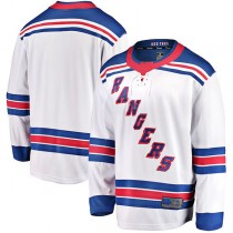 NY.Rangers Fanatics Branded Breakaway Away Jersey White Stitched American Hockey Jerseys