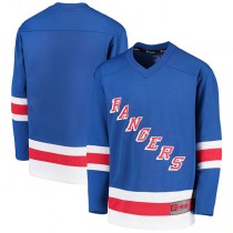 NY.Rangers Fanatics Branded Home Replica Blank Jersey Royal Stitched American Hockey Jerseys