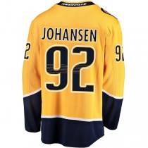N.Predators #92 Ryan Johansen Fanatics Branded Breakaway Player Jersey Gold Stitched American Hockey Jerseys