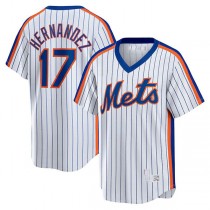 New York Mets #17 Keith Hernandez White Home Cooperstown Collection Player Jersey Baseball Jerseys