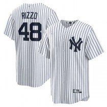 New York Yankees #48 Anthony Rizzo White Home Official Replica Player Jersey Baseball Jerseys
