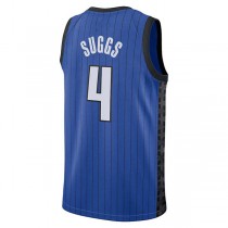 O.Magic #4 Jalen Suggs Jordan Brand 2022-23 Statement Edition Swingman Jersey Blue Stitched American Basketball Jersey