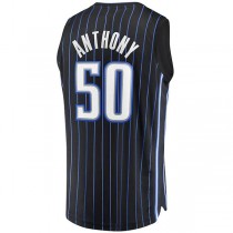 O.Magic #50 Cole Anthony Fanatics Branded 2020 Draft First Round Pick Fast Break Replica Jersey Icon Edition Black Stitched American Basketball Jersey