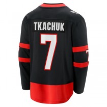 O.Senators Fanatics Branded 2020-21 Home Premier Breakaway Player Jersey Black Stitched American Hockey Jerseys
