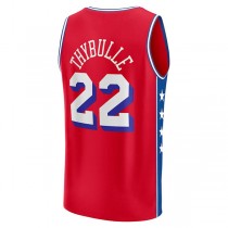 PH.76ers #22 Matisse Thybulle Fanatics Branded 2022-23 Fast Break Player Jersey Red Statement Edition Red Stitched American Basketball Jersey