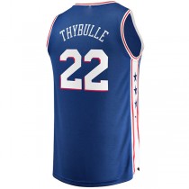 PH.76ers #22 Matisse Thybulle Fanatics Branded Replica Fast Break Jersey Royal Icon Edition Stitched American Basketball Jersey