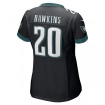 P.Eagles #20 Brian Dawkins Black Retired Player Jersey Stitched American Football Jerseys