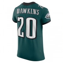 P.Eagles #20 Brian Dawkins Midnight Green Vapor Elite Retired Player Jersey Stitched American Football Jerseys