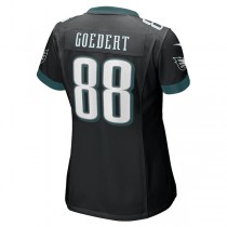 P.Eagles #88 Dallas Goedert Black Game Jersey Stitched American Football Jerseys