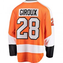 P.Flyers #28 Claude Giroux Fanatics Branded Home Breakaway Player Jersey Orange Stitched American Hockey Jerseys