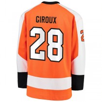 P.Flyers #28 Claude Giroux Fanatics Branded Replica Player Jersey Orange Stitched American Hockey Jerseys