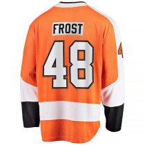 P.Flyers #48 Morgan Frost Fanatics Branded Breakaway Player Jersey Orange Stitched American Hockey Jerseys