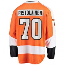 P.Flyers #70 Rasmus Ristolainen Fanatics Branded Breakaway Player Jersey Orange Stitched American Hockey Jerseys