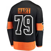 P.Flyers #79 Carter Hart Fanatics Branded Alternate Premier Breakaway Player Jersey Stitched American Hockey Jerseys