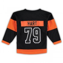 P.Flyers #79 Carter Hart Toddler 2018-19 Alternate Replica Player Jersey Stitched American Hockey Jerseys