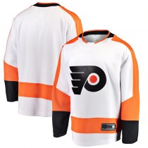 P.Flyers Fanatics Branded Breakaway Away Jersey White Stitched American Hockey Jerseys