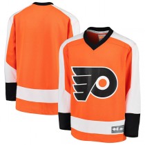 P.Flyers Fanatics Branded Home Replica Blank Jersey Orange Stitched American Hockey Jerseys