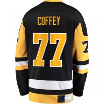 P.Penguins #77 Paul Coffey Fanatics Branded Premier Breakaway Retired Player Jersey Black Stitched American Hockey Jerseys