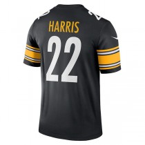 P.Steelers #22 Najee Harris Black Legend Jersey Stitched American Football Jerseys