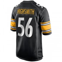 P.Steelers #56 Alex Highsmith Black Game Jersey Stitched American Football Jerseys