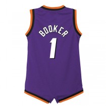 P.Suns #1 Devin Booker Infant 2022-23 Swingman Jersey Icon Edition Purple Stitched American Basketball Jersey