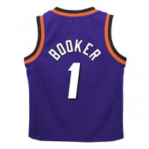 P.Suns #1 Devin Booker Preschool 2022-23 Swingman Jersey Purple Classic Edition Stitched American Basketball Jersey