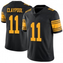 Personalized Football Jersey For Men Chase Claypool Black Of Pittsburgh Steelers Jerseys #11