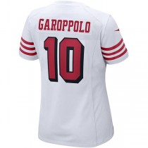 SF.49ers #10 Jimmy Garoppolo White Alternate Game Player Jersey Stitched American Football Jerseys