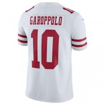 SF.49ers #10 Jimmy Garoppolo White Vapor Untouchable Limited Jersey Stitched American Football Jerseys