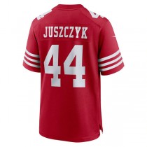 SF.49ers #44 Kyle Juszczyk Scarlet Player Game Jersey Stitched American Football Jerseys
