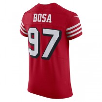 SF.49ers #97 Nick Bosa Scarlet Alternate Vapor Elite Jersey Stitched American Football Jerseys