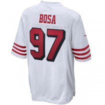 SF.49ers #97 Nick Bosa White Alternate Game Jersey Stitched American Football Jerseys