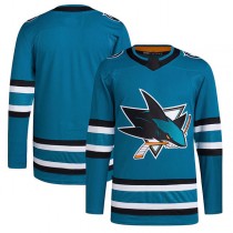 SJ.Sharks Home Primegreen Authentic Pro Jersey Teal Stitched American Hockey Jerseys